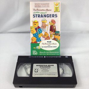 The Berenstain Bears-Learn About Strangers-1992-VHS Tape-Used